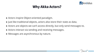 Dive into Akka Actors | PPT