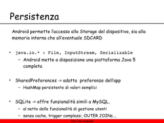 Dive Into Android [ITA] - Long