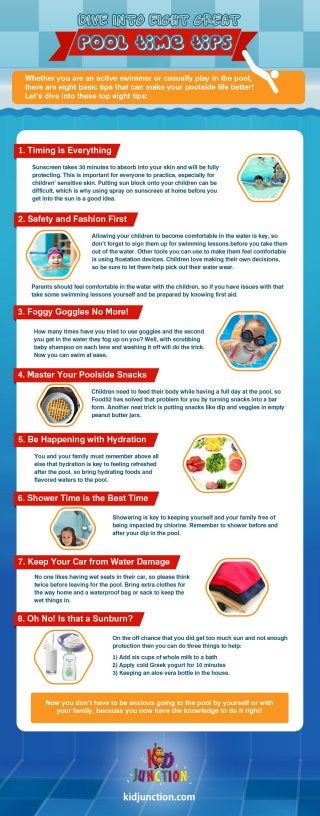 Dive Into Eight Great Pool Time Tips