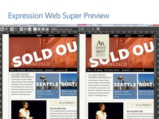 Expression Web Super Preview




PAGE 52
 