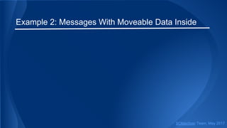 Example 2: Messages With Moveable Data Inside
SObjectizer Team, May 2017
 