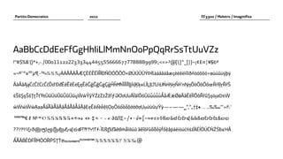 Partito Democratico                2012                                        FF3300 / Molotro / Imaginifica




AaBbCcDdEeFfGgHhIiLlMmNnOoPpQqRrSsTtUuVZz
!"#$%&'()*+,-./00011122223333444455556666777788889999:;<=>?@[]^_`{|}~¡¢£¤¦¥§¨©ª

«­ ® ¯ °±²³ ´µ¶¸ ··¹º»¼ ½ ¾¿ÀÁÂÃÄÅÆÇÈÉÊËÌÍÎÏÐÑÒÓÔÕÖ×ØÙÚÛÜÝÞßàáâãäåæçèéêëìíîïðñòóôõö÷øùúûüýþÿ
 ¬

ĀāĂăĄąĆćĈĉĊċČčĎďĐđĒēĔĕĖėĘęĚěĜĝĞğĠġĢģĤĥĦħĨĩĪīĬĭĮįİıĵĶķĸĹĺĻļĽľĿŀŁłŃńŅņŇňŉŊŋŌōŎŏŐőœŔŕŖŗŘřŚ

śŜŝŞşŠšŢţŤťŦŧŨũŪūŬŭŮůŰűųŴŵŶŷŸŹźŻżŽžſƒƏƠơƯưǍǏǎǐǑǒǓǔǖǘǚǜǺǻǼǽǾǿȂȃȆȇȊȋȎȏȒȓȗȘșȯȷəΩπẀ

ẁẂẃẄẅẠạạẤấẦầẪẫẬậẮắẰằẴẵẶặẸẹẼẽếềễệỊịỌọỎỏốồỗộớờỡợỤụứừữựỲỳ‐‒ – — ―‗‘’‚“„†‡•․ ‥ …‰‱′″‹›‽ ⁄

⁰⁴⁵⁶⁷⁸⁹€ ℓ№ ™ ℮ ⅓ ⅔ ⅛ ⅜ ⅝ ⅞ ←↑→↓ ↔ ↕ ↖ ↗ ↘ ↙ ∂∆∏∑−∕∗∙√∞∫∼≈≠≤≥◊�����������������

����������������������������������������������� ���������������������������������������

�������������������������������������� � � � � � � � � � � �
 