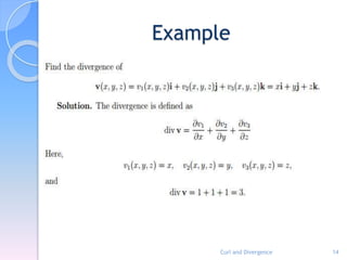 Divergence and curl | PPTX