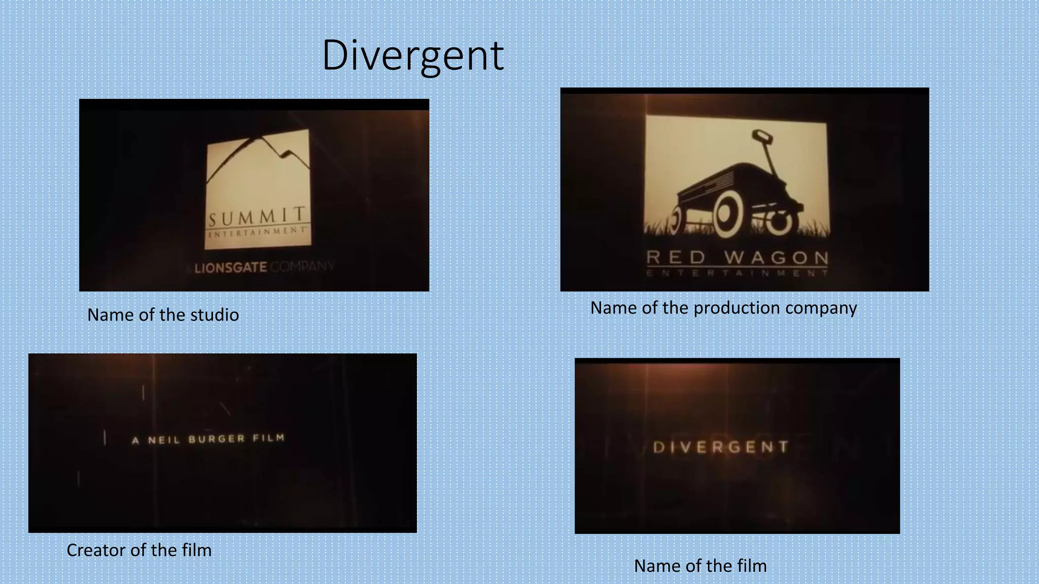 Divergent Title sequence | PPT