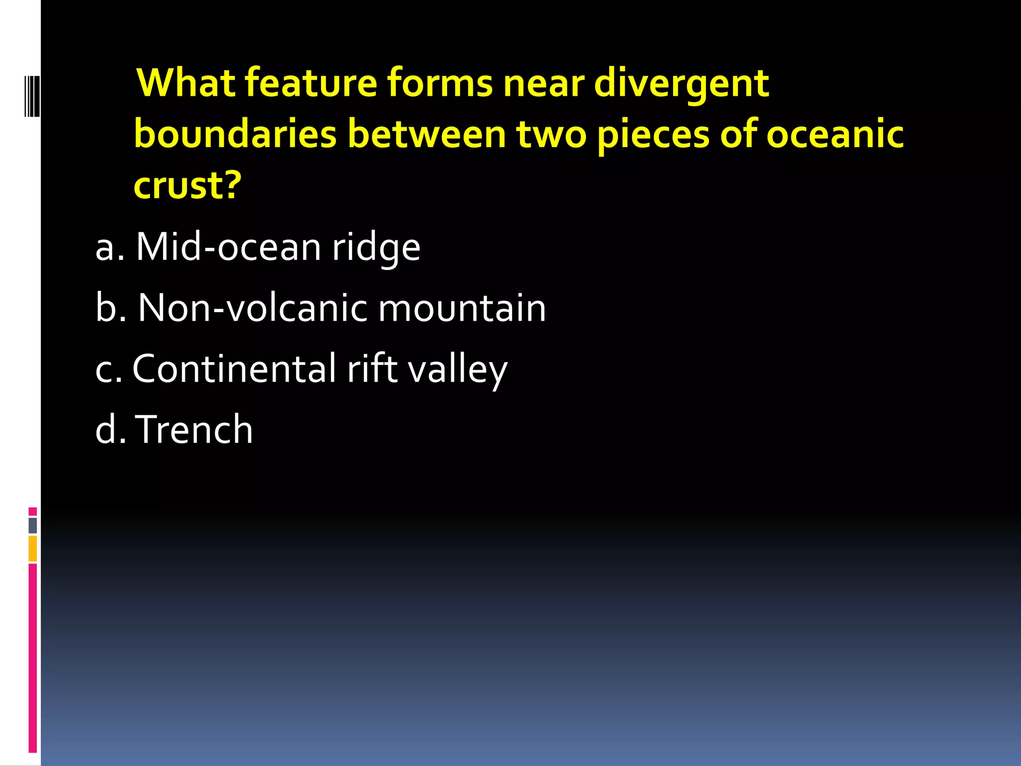 Divergent plate boundary PPT | PPTX | Geography | Science