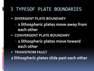 Divergent plate boundary PPT | PPTX | Geography | Science