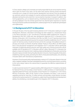 Developing and Implementing Competency-based ICT Training for Teachers ...