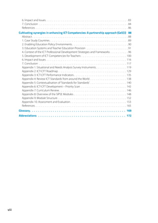 Developing and Implementing Competency-based ICT Training for Teachers ...