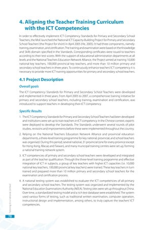 Developing and Implementing Competency-based ICT Training for Teachers ...