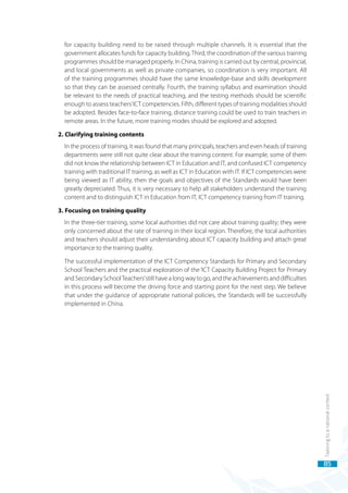 Developing and Implementing Competency-based ICT Training for Teachers ...