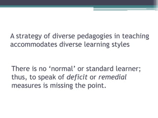 Diverse Learners