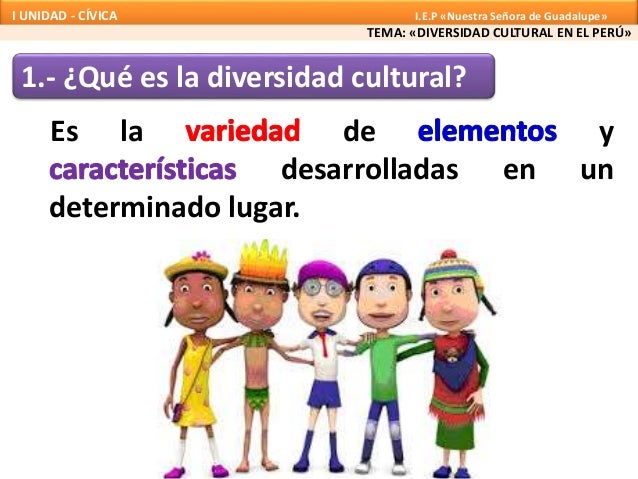 Resultado de imagen para que es la diversidad cultural