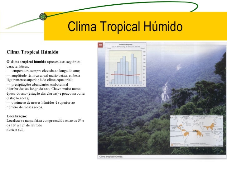 01 Discorra Sobre As Principais Características Do Clima Tropical