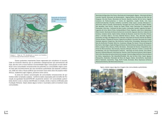 108 109
Quilombo do Quariterê
emVila Bela, no século
XVIII.
Imagem 2 - Mapa de 1795 identificando os limites com Rondônia.
Extraídodoartigode MariaFátimaR.Machado.
Outros quilombos importantes foram registrados por estudiosos no assunto.
Cabe no momento observar que os quilombos matogrossenses que permanecem até
hoje, são elos com a nossa história e ancestralidade negra. Esses grupos se auto-identi-
ficam como comunidades remanescentes de quilombos ou comunidades negras rurais.
As lutas pelo reconhecimento dos seus territórios quilombolas são bastante conflituo-
sas, estão em meio a forças políticas que tornaram essas áreas alvos de projetos hidre-
létricos, madeireiros agro-negócio, posseiros entre outros.
As áreas de maiores concentrações de comunidades remanescentes de qui-
lombos estão na baixada cuiabana. Conforme dados repassados pelo Conselho de Pro-
moção da Igualdade Racial/CEPIR-MT, atualmente existem 123 comunidades quilom-
bolas dentre rurais e urbanas identificadas no estado, sendo a maioria certificadas pela
Fundação Palmares. Vejam abaixo alguns nomes e municípios onde se localizam essas
comunidades:
Município de Água Boa: Dos Pretos. Município de Campinápolis: Negros. Município de Nova
Lacerda: Quarité. Município de Rondonópolis: Negros/Velhos. Município de São Felix do
Araguaia: Vila dos Pretos. Município de Poconé: Quarité, Aranha, Boi de Carro, Cágado,
Campina de Pedra,Campinas 2 -Canto do AgosƟnho, Capão Verde, Céu Azul,
Chafarriz/Urubamba- Chumbo, CoiƟnhio, Curralinho, Imbé, Jejum, Laranjal, Minadouro 2,
Morrinhos, Morro Cortado, Pantanalzinho, Passagem de Carro, Pedra Viva, ReƟro, Rodeio,
São Benedito, Sete Porcos, Tanque do Padre Pinhal, Varal. Município de Chapada dos
Guimarães: Aricá Açu , Cachoeira do Bom Jardim ,Cansanção, Itambé, Lagoinha de Baixo ,
Lagoinha de Cima, Morro Preto, Cambandi/Barro Preto, Engenho, João Carro, Quilombos,
Mata Grande. Município de Nossa Senhora do Livramento: Aguassú, Barreiro, Cabeceira do
Santana, Campina Verde, Capim Verde, Entrada do Bananal, Jacaré de Cima (Dos Pretos),
Mata C. de Baixo, Mata C. de Cima, Ribeirão Mutuca, Várzea , Tatu, Aterrado, Figueiral,
Quilombo, Formiga, São Miguel do Pari, Monjolo. Município de Acorizal: Distrito de Aldeias,
Distrito de Baús, Chapada da Vacaria, Cabeceira do Alferes, Carumbé. Município de Cuiabá:
Abolição, Aguassú, Coxipó-Açu, São Jerônimo, Família Silva, Irmandades. Município de Vila
Bela da Sanơssima Trindade: Bela Cor, Casalvasco, Manga, Rio Sararé, Teresa de Benguela,
Boa Sorte, Vale Alegre, Capão do Negro (Urbano), Rocinha (Urbano), Boqueirão, Bonsucesso,
ReƟro, Joaquim Teles, Mutuca, Piolho, Rio Galera. Município de Cáceres: Chapadinha, Exú,
Ponta do Morro,Santana, São Gonçalo, Taquaral, Monjolo, Morraria. Pontes e Lacerda: Rio
Pindaiatuba, Vila dos Preto/Guaporé (Urbano). Município de Porto Estrela: Vaca Morta,
Bocaina,VolƟnha/Vãozinho.Municipiode Poxoréu:SantaTeresinha(Urbano),MariaSabina,
AltoCoité.MunicípiodeSantoAntoniodoLeverger:SesmariaBigorna/EsƟva,SesmariaBarra
da EsƟva, Sangradouro, São SebasƟão/Perdição, São José da Boa Vista, Capim Aguaçu,
Manquinho, Quilombo. Município de Barra do Bugres: Baixio, Vermelhinho, Queimado,
Morro Redondo, Camarinha, Tinga, BuriƟ Fundo, Brumado, Nova Esperança (Urbano),
Maracanã(Urbano),SãoRaimundo(Urbano).
Agora, abaixo segue algumas imagens das comunidades quilombolas:
Imagem 3- Comunidade Quilombola em Poconé Imagem 4 - Comunidade Quilombola em Barra do Bugres
 