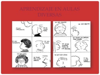 Diversidad en el Aula distintos tipos de aprendizaje | PPTX