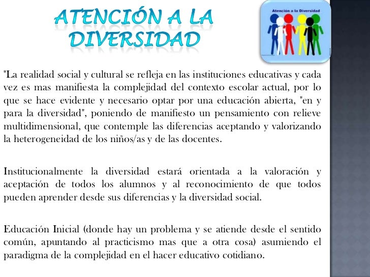 Atención A La Diversidad En El Aula De Clases – WKMBE