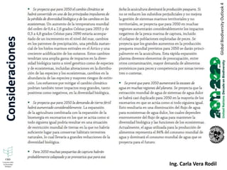 GlobalBiodiversityOutlook4
Ing. Carla Vera Rodil
 