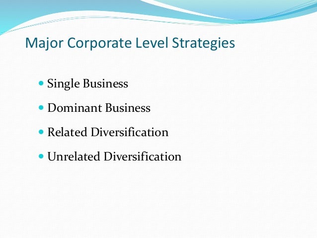 Advantages and disadvantages of diversification growth strategy