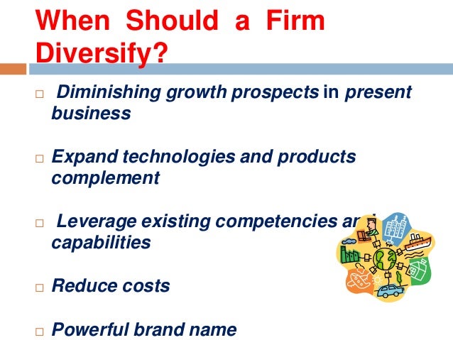 Diversification strategy example