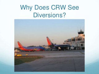 Why Does CRW See
   Diversions?
 