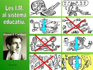 Les I.M. al sistema educatiu. Howard Gardner Ref: Àlex Sala 