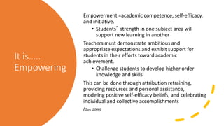 Culturally Responsive Teaching Module 3 | PPTX