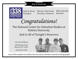 Ally of Diversity




Local 338’s mission is to better the lives of our members and all working people.
 