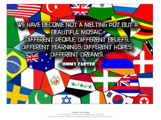Untitled, Ann Krekel
             From the Collection of Embracing Our Differences, Long Island:
A Project of the Suffolk Center on the Holocaust, Diversity & Human Understanding, Inc.
 