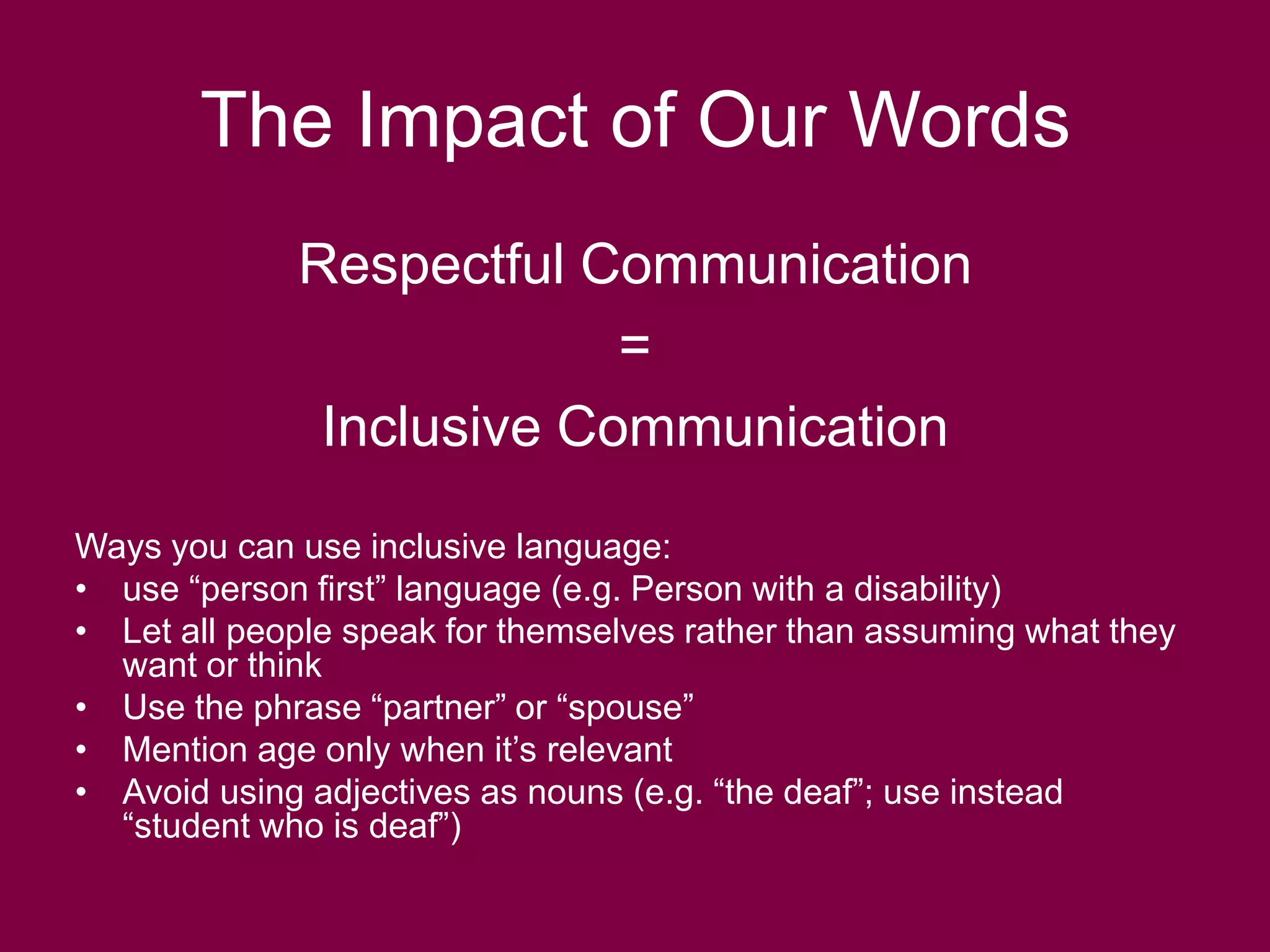 Diversity and Inclusion | PPTX