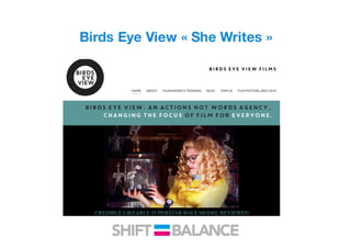 Birds Eye View « She Writes »
 
