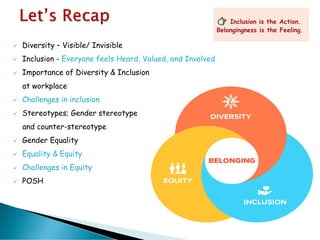 Diversity & Inclusion and its importance | PDF