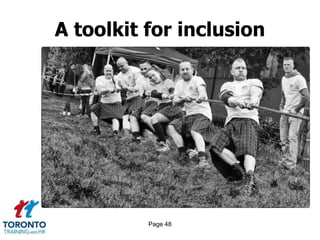 Page 48
A toolkit for inclusion
 