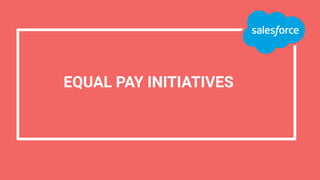 EQUAL PAY INITIATIVES
 