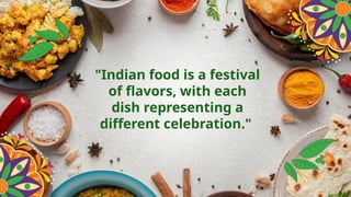 Diversity in India in terms of culture, food, dresses | PPTX