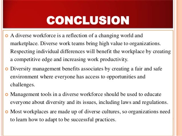 diversity in work place challenges and diversity in work place challenges and