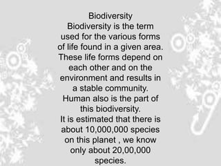 Diversity in living organisms | PPT