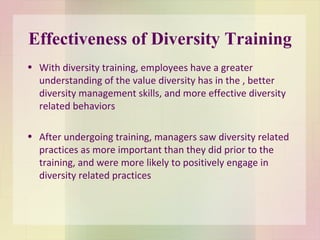 Diversity in the workplace | POT