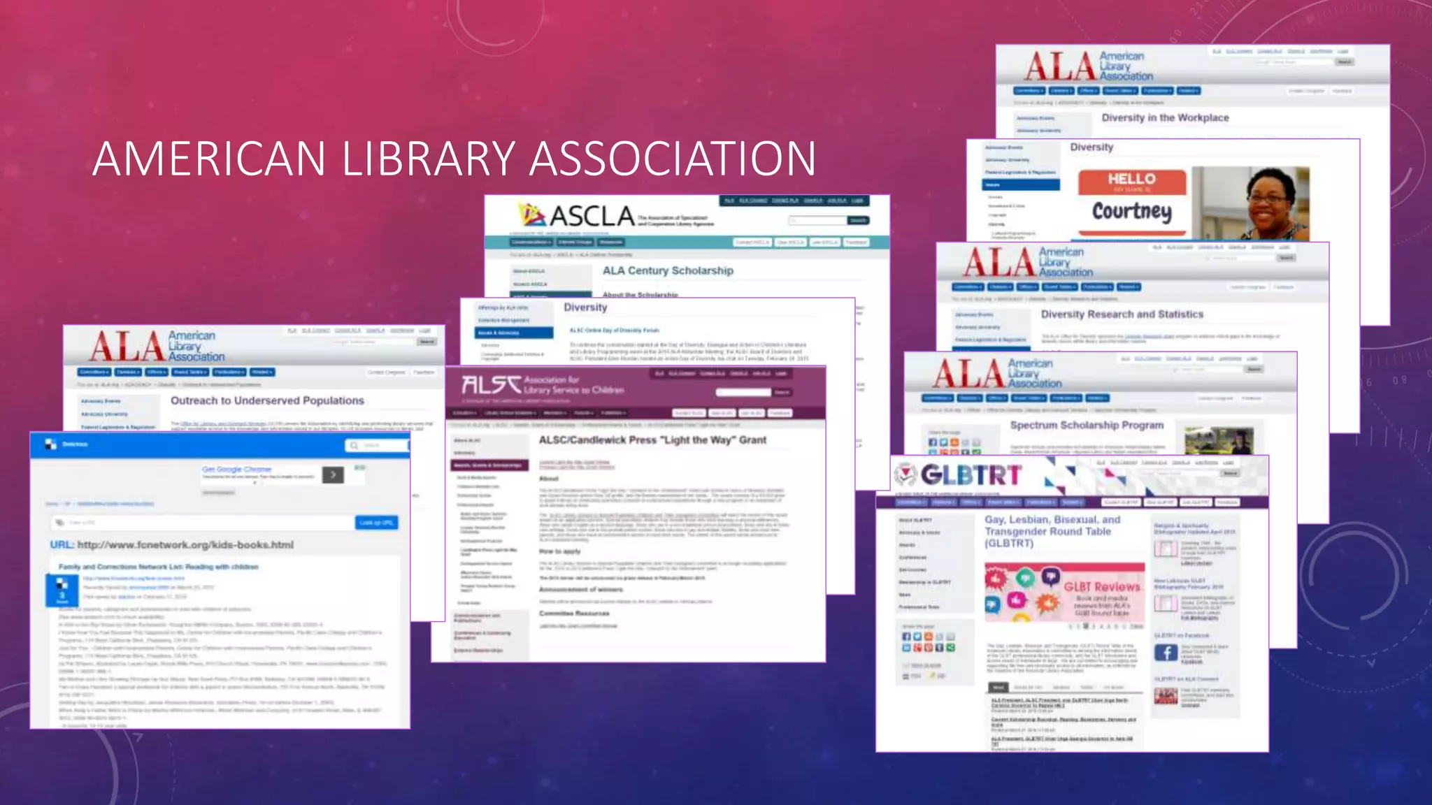 AMERICAN LIBRARY ASSOCIATION
 