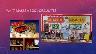 WHAT MAKES A BOOK CIRCULATE?
 