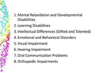 Retardado Diversity of learners | PPTX
