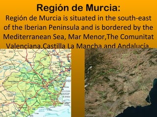 Diversity of spain (Región de Murcia , Asturias y Ceute y melilla)