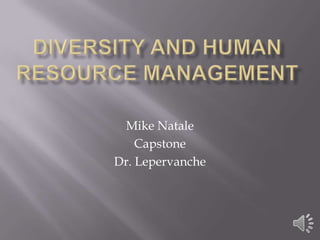 Mike Natale
Capstone
Dr. Lepervanche
 