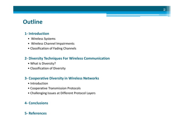 Diversity Techniques in Wireless Communication | PDF | Computer ...