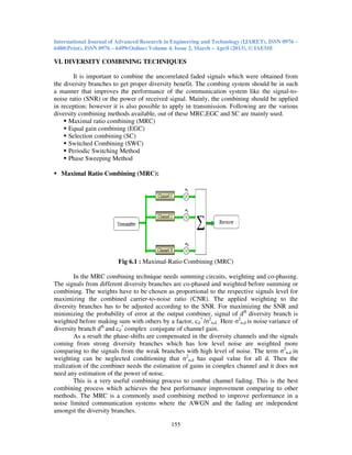 Diversity techniques for wireless communication | PDF