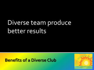  What is diversity?