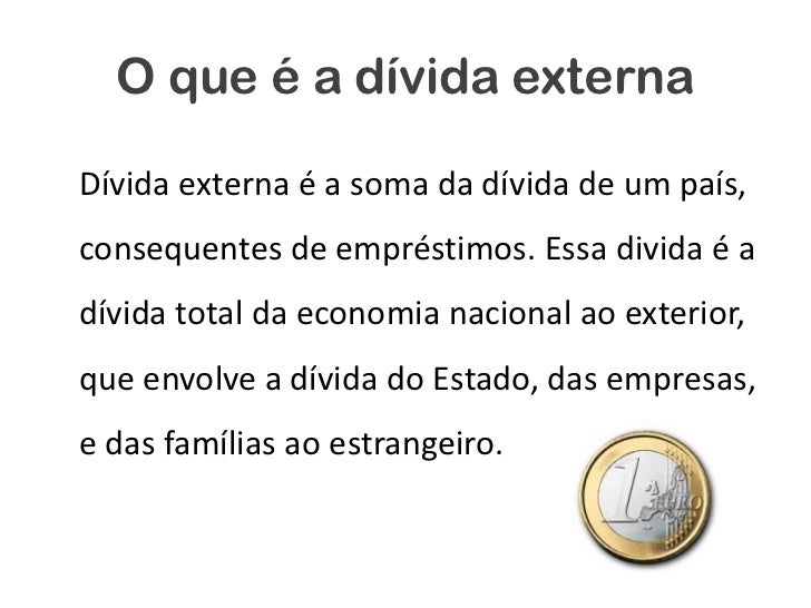 Divida externa Divida externa