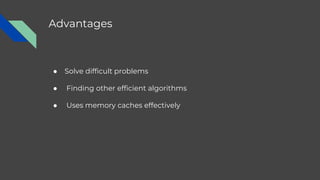 Divide And Conquer.pptx | Programming Languages | Computing