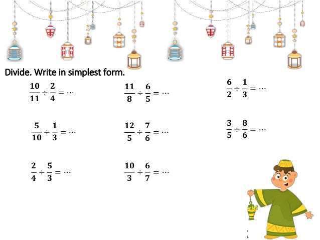 Divideing And Multiply Whole Number By Fractions Divideing And Multiply Whole Number By Fractions