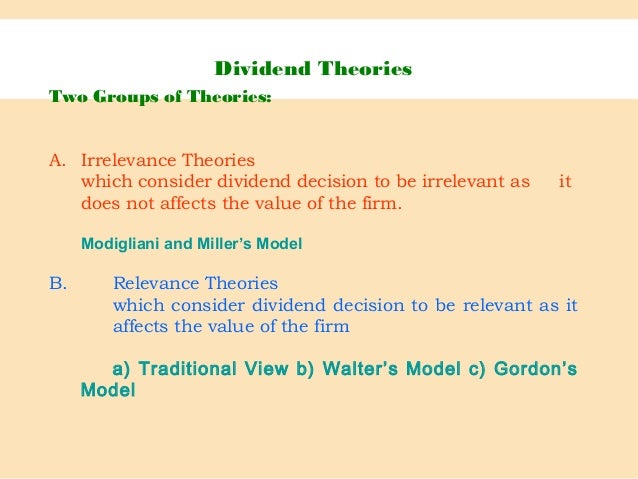 effect of dividend policy on share A more accurate method of calculating this price is to look at the share price and dividend from the after in effect, delegates the dividend policy from the board. effect of dividend policy on share A more accurate method of calculating this price is to look at the share price and dividend from the after in effect, delegates the dividend policy from the board.