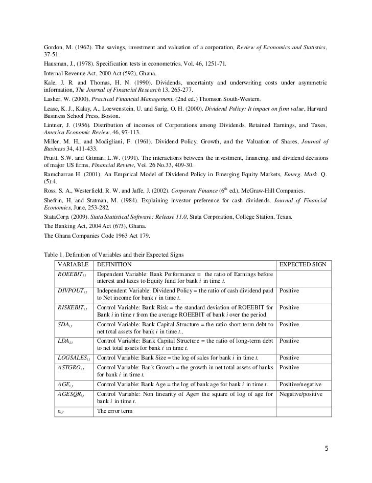 Thesis on credit risk management in ghanaian banks